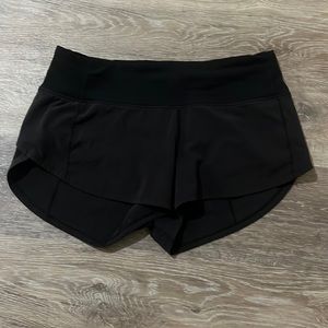 Lululemon speed up shorts black
